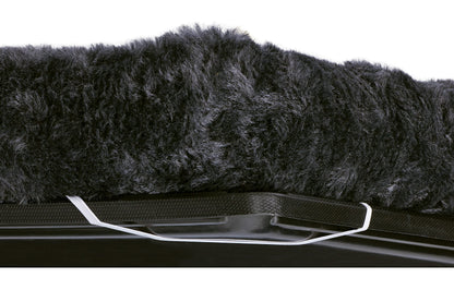 MidWest Homes for Pets QuietTime XXS Dog Bed – Gray Faux Fur Bolster, Ultra-Soft and Machine Washable, Fits 18-Inch Crates and Carriers, for Small Dogs and Cats