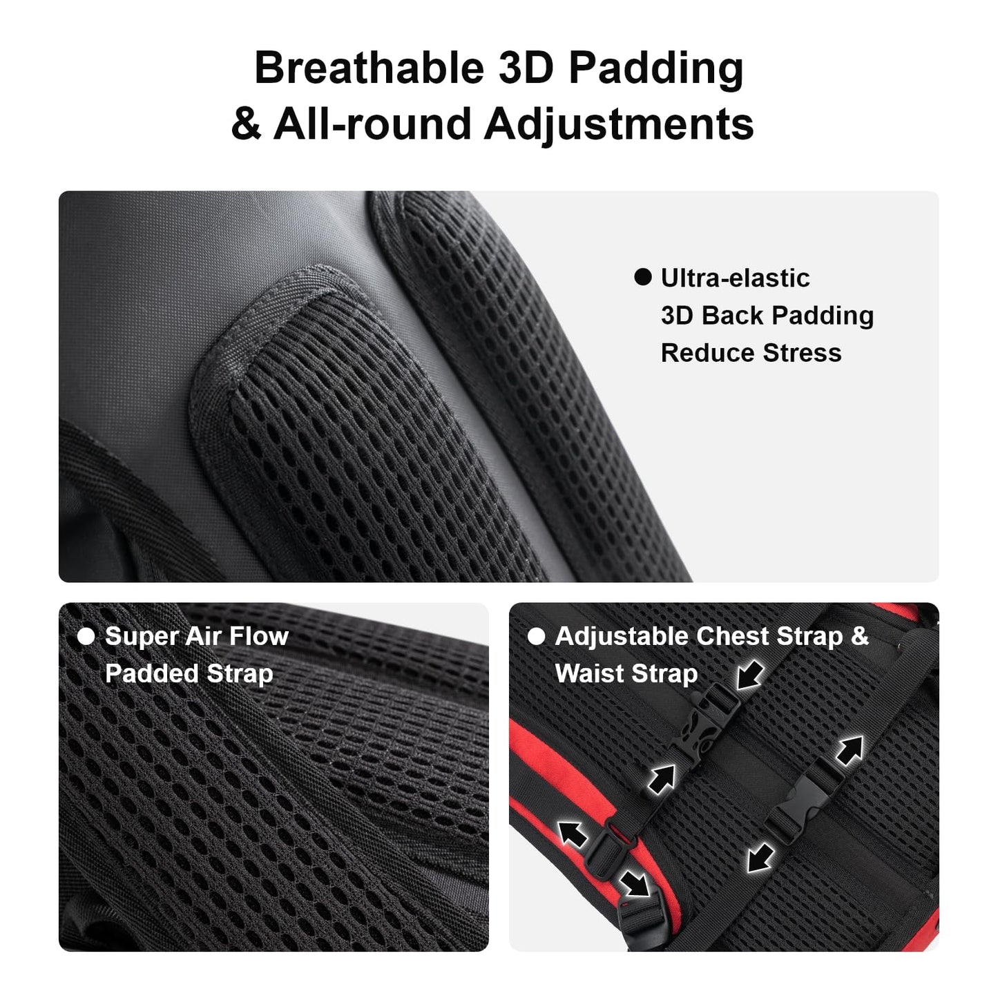 EVERFUN Hydration Backpack 18L Hiking Water Backpack with 3L Water Bladder, Women Men Hydration Pack Insulated Daypack Lightweight Hydropack with Rain Cover for Hiking, Cycling, Running, Festivals