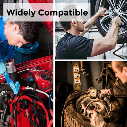 Giraffe Tools TA15 Retractable Air Hose Reel Swivel 3/8" x 50 ft Hybrid Hose, Max 300 PSI, Ceiling/Wall Mounted Heavy Duty Industrial Commercial Air Compressor Hose Reel, 50ft, Tangelo