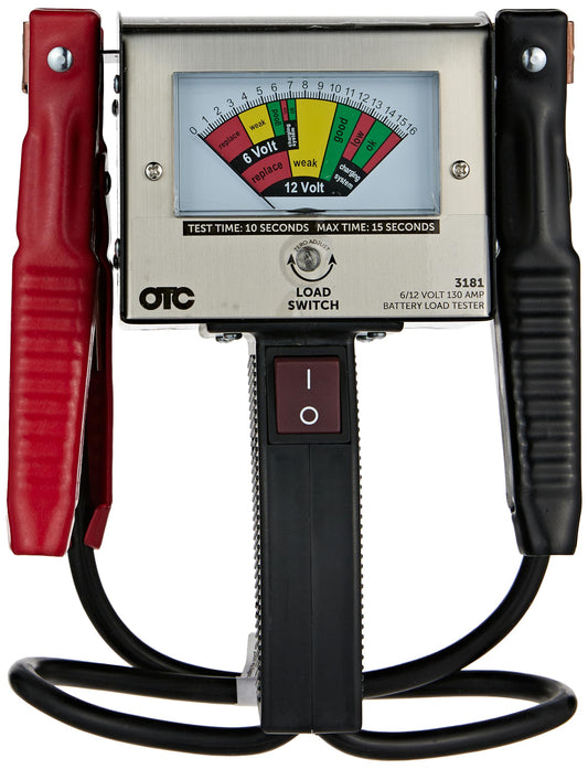 OTC 3181 130 Amp Heavy-Duty Battery Load Tester Black