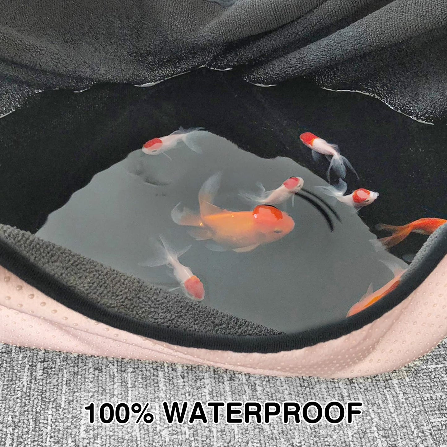 Leader Accessories 2pcs Grey Waterproof Towel Auto Car Seat Cover Protector Machine Washable - Fit Yoga Running Crossfit Athletes Beach Swimming Outdoor Sports