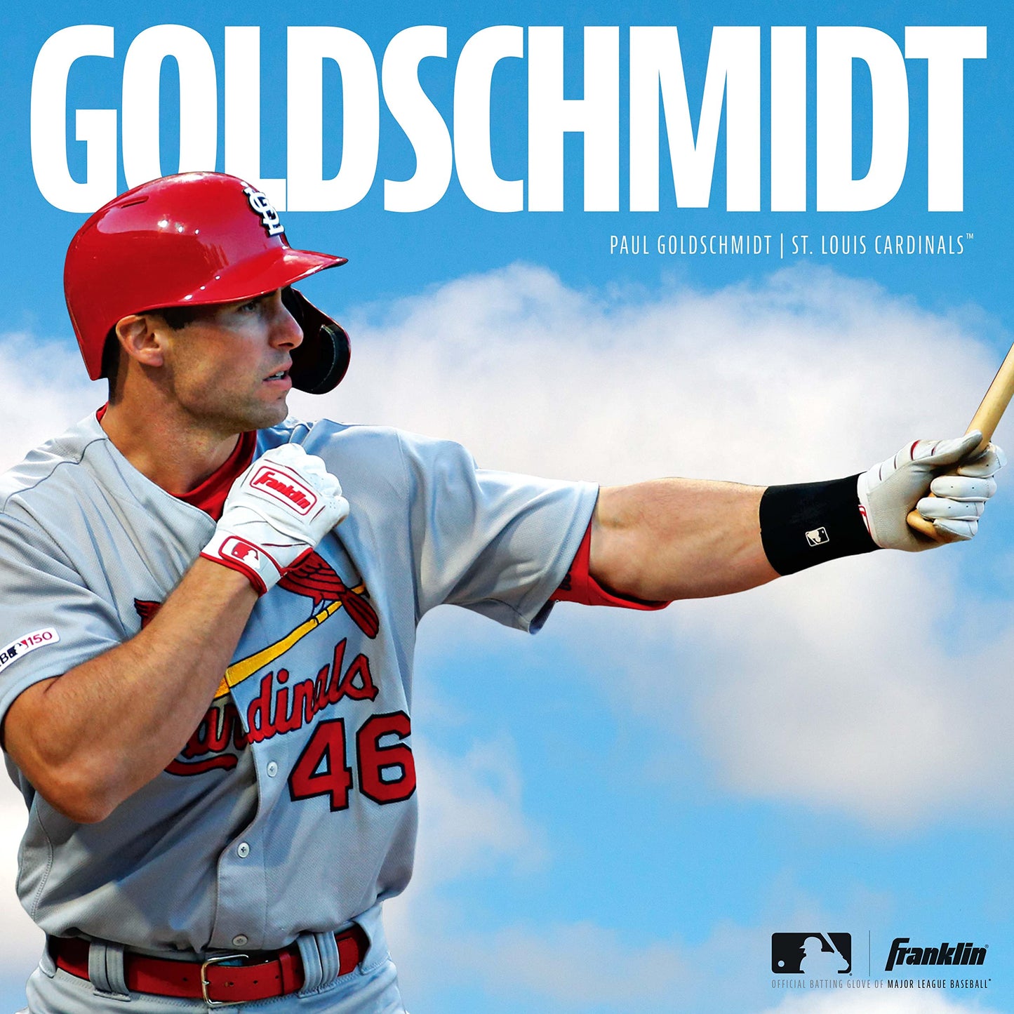 Franklin Sports Classic XT Baseball Batting Gloves Pair - White/White - Youth Large