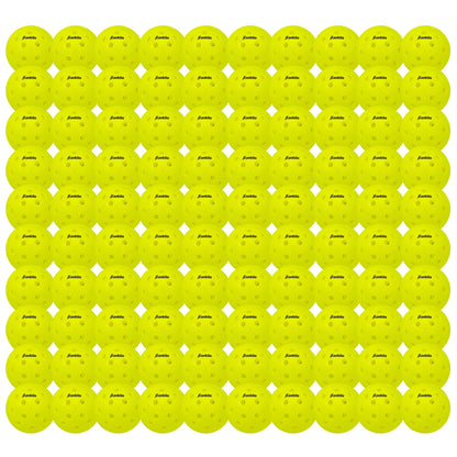 Franklin Sports Outdoor - X-40 Pickleball Balls - USA Pickleball (USAPA) Approved - 100 Bulk Pack Outside Pickleballs - Yellow - US Open Ball