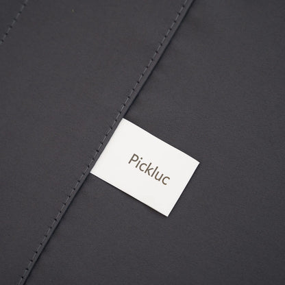 Pickluc Dark Grey Cafe Curtain - Half Window, 30 Inches Length, Rod Pocket, Small Kitchen Curtain, Blackout for Small Windows - 30" Wide x 30" Long, 2 Panels Set