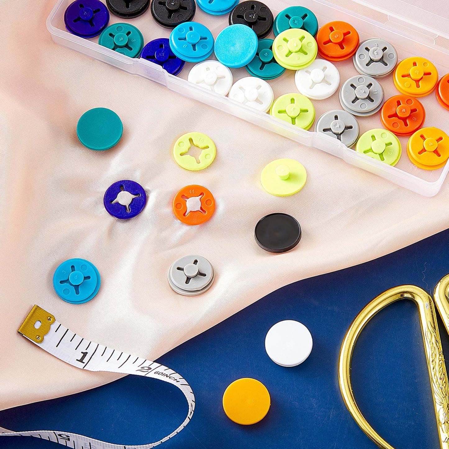 Juexica Running Bib Clips Race Number Buckle Fixing System Triathlon Race Bib Holder Marathon Fastener Holder for Field Event(Mixed Colors)