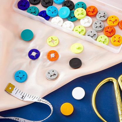 Juexica Running Bib Clips Race Number Buckle Fixing System Triathlon Race Bib Holder Marathon Fastener Holder for Field Event(Mixed Colors)