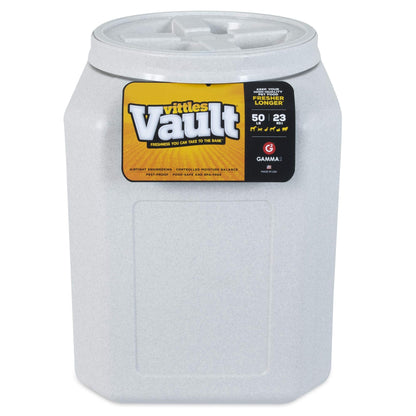 Gamma2 Vittles Vault Pet Food Storage Containers - Sealed Dog and Cat Food Storage Container, Fits up to 50lbs, Made in the USA - [14"L x 20"H]