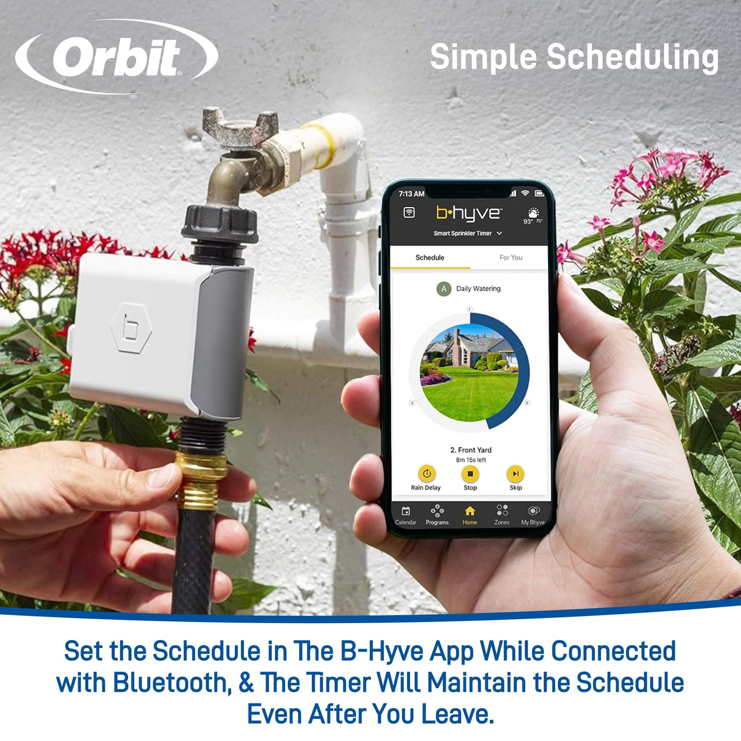 Orbit 21005 B-hyve Smart Hose Watering Timer