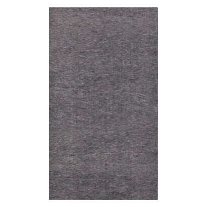 Mohawk Home 4' x 6' Premium Luxury Non Slip Rug Pad 1/4 Thick Dual Surface Felt + Rubber Gripper - Safe for All Floors, Synthetic Fiber, Grey