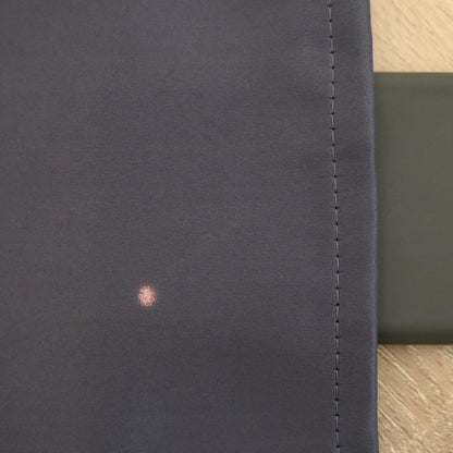 Pickluc Dark Grey Cafe Curtain - Half Window, 30 Inches Length, Rod Pocket, Small Kitchen Curtain, Blackout for Small Windows - 30" Wide x 30" Long, 2 Panels Set