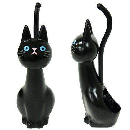 Meiho ME02 Cat Toilet Brush Black