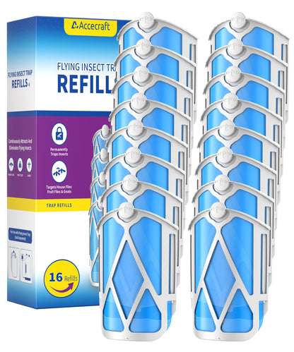 16 Pack Refill Cartridges, 2025 Upgraded High-Stick Refills, Compatible with Indoor Light M364 & Max, Easy to Replace