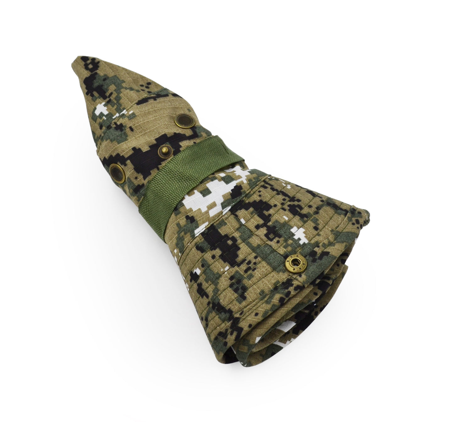 Outdoor Wide Brim Sun Protect Hat, Classic US Combat Army Style Bush Jungle Sun Cap for Fishing Hunting Camping 13