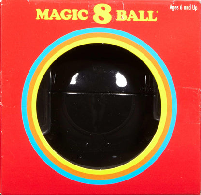 Mattel Games Magic 8 Ball Kids Toy, Retro-Themed Novelty Fortune Teller, Ask a Question & Turn Over for Answer (Amazon Exclusive)