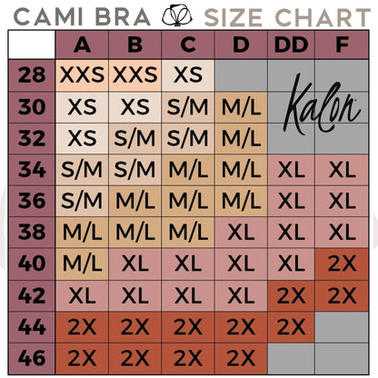 Kalon 4 Pack Nylon Spandex Removable Pads Comfort Bras Ext Sizes (M/L, Lights)