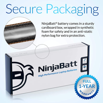 NinjaBatt Battery for HP 919700-850 JC04 JC03 15-BS015DX 15-BS113DX 15-BS115DX 15-BS060WM 15-BS013DX 15-BS070WM 17-BS049DX 17-BS011DX 250-G6 - High Performance [2200mAh/14.8v]