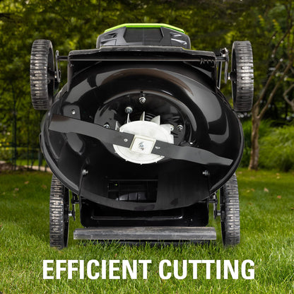 Greenworks Replacement Lawn Mower Blade (20" Mowers : 25022, 25222),Black