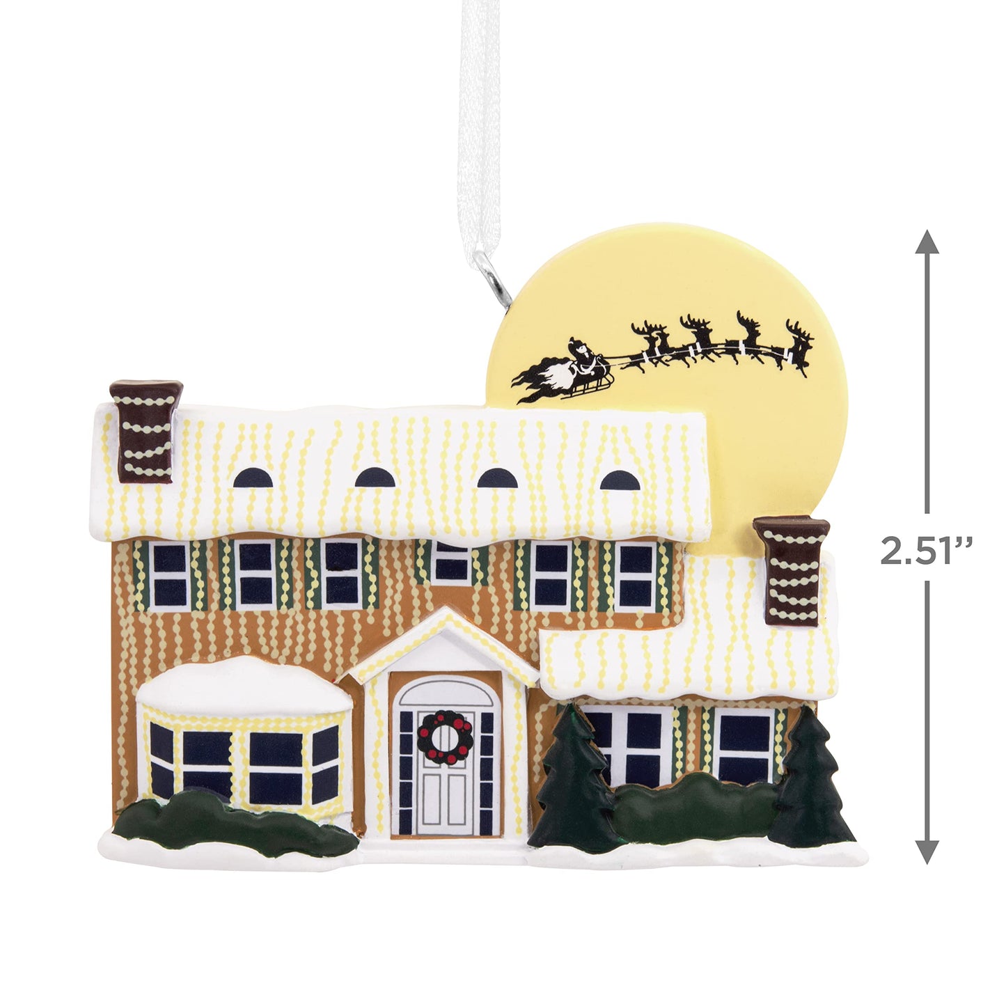 Hallmark National Lampoon's Christmas Vacation Griswold House Christmas Ornament,Resin