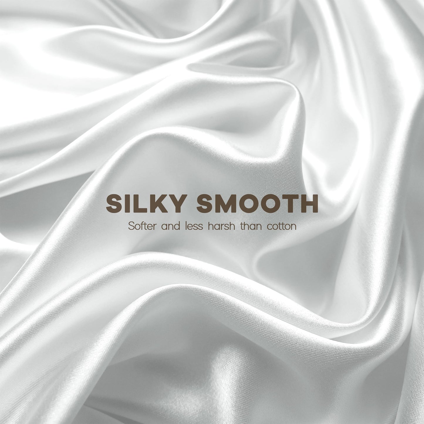 Pro Goleem Satin Bassinet Sheet 2 Pack Great for Baby Hair Soft Silk Feeling Sheet for Cradle or Bassinet Pad＆Mattress for Boys and Girls Gift for Newborn and Infant White and Gray