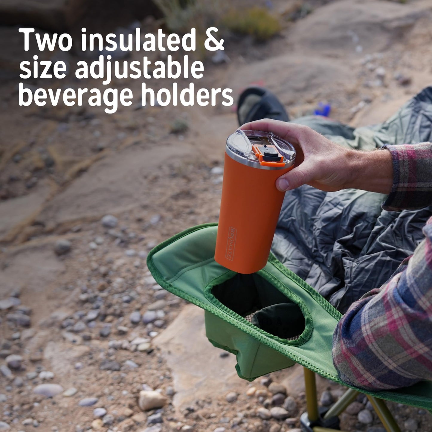 Kelty Loveseat 2-Person Oversized Camping Chair – Folding Heavy Duty Double Camp Seat for Soccer Games, Backyard, Tailgating and Beach Days (Dark Shadow/Navy)