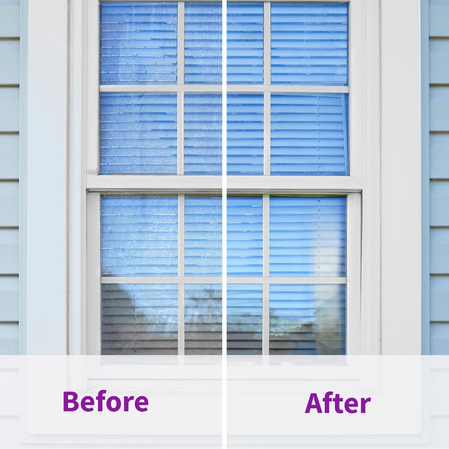 Rejuvenate High Performance Outdoor Window Spray and Rinse Cleaner with Hose End Adapter Instantly Removes Grime and Dirt Streak-Free Shine (32 oz)