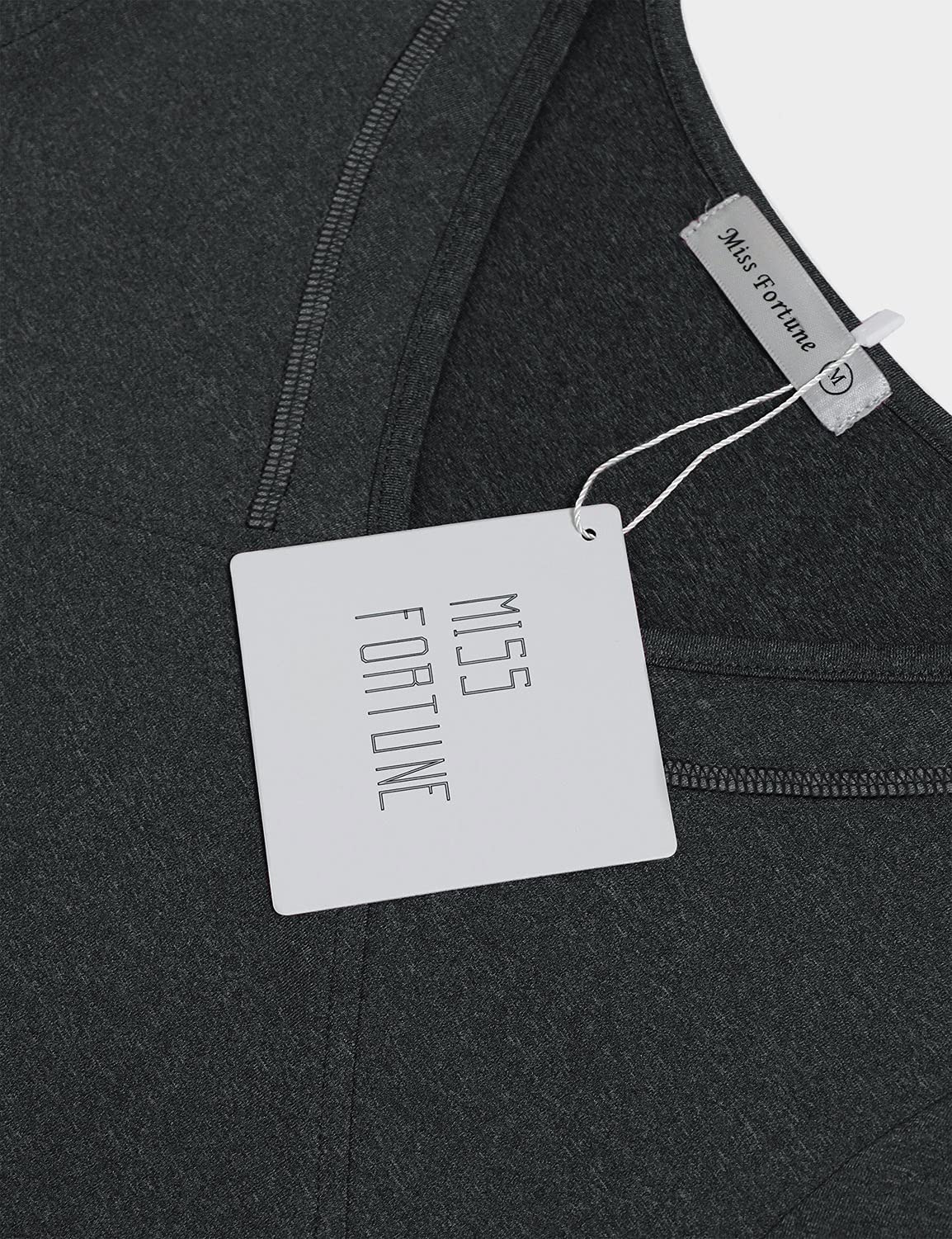 MISS FORTUNE Womens Plus Size Activewear Shirts, Quick Dry Loose Fit Short Sleeve Workout Yoga Shirt Black 3XL