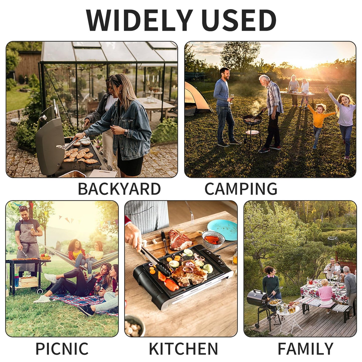 Latiret Blackstone Griddle Accessories Kit, 23Pcs Grilling Accessories Set for Camp Chef, Flat Top Griddle Accessories with Scraper, Spatula, Basting Cover, Outdoor Grill Tools