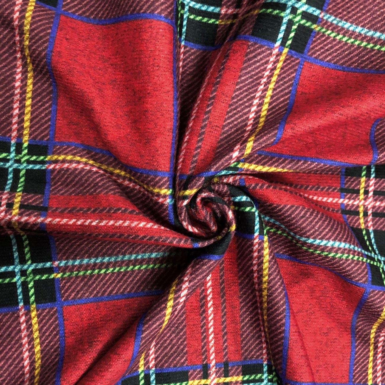 MIROL Women's Long Sleeve Plaid Color Block Casual Swing Loose Fit Tunic Dress