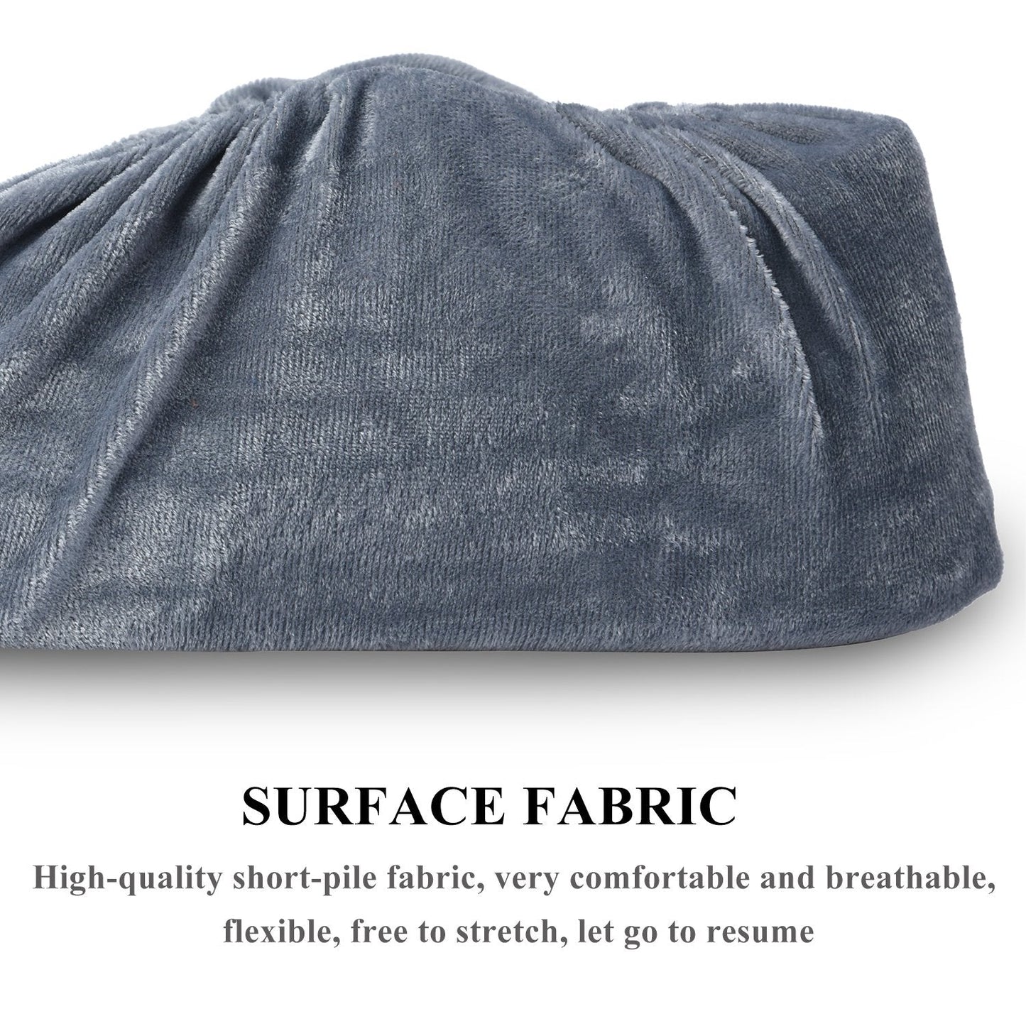 PlasMaller 5 Pairs Non Slip Washable Reusable Shoes Covers For Household Thickened Boots, 5 Colors, XL