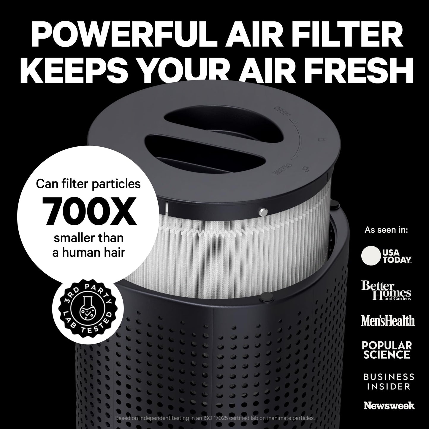 PuroAir 240 HEPA Air Purifier for Home Large Rooms - Covers Up To 1,000 Sq Ft - Filters Up To 99.9% of Pollutants, Smoke, Pollen, Dust - Quiet HEPA Air Filter - Air Purifiers for Bedroom