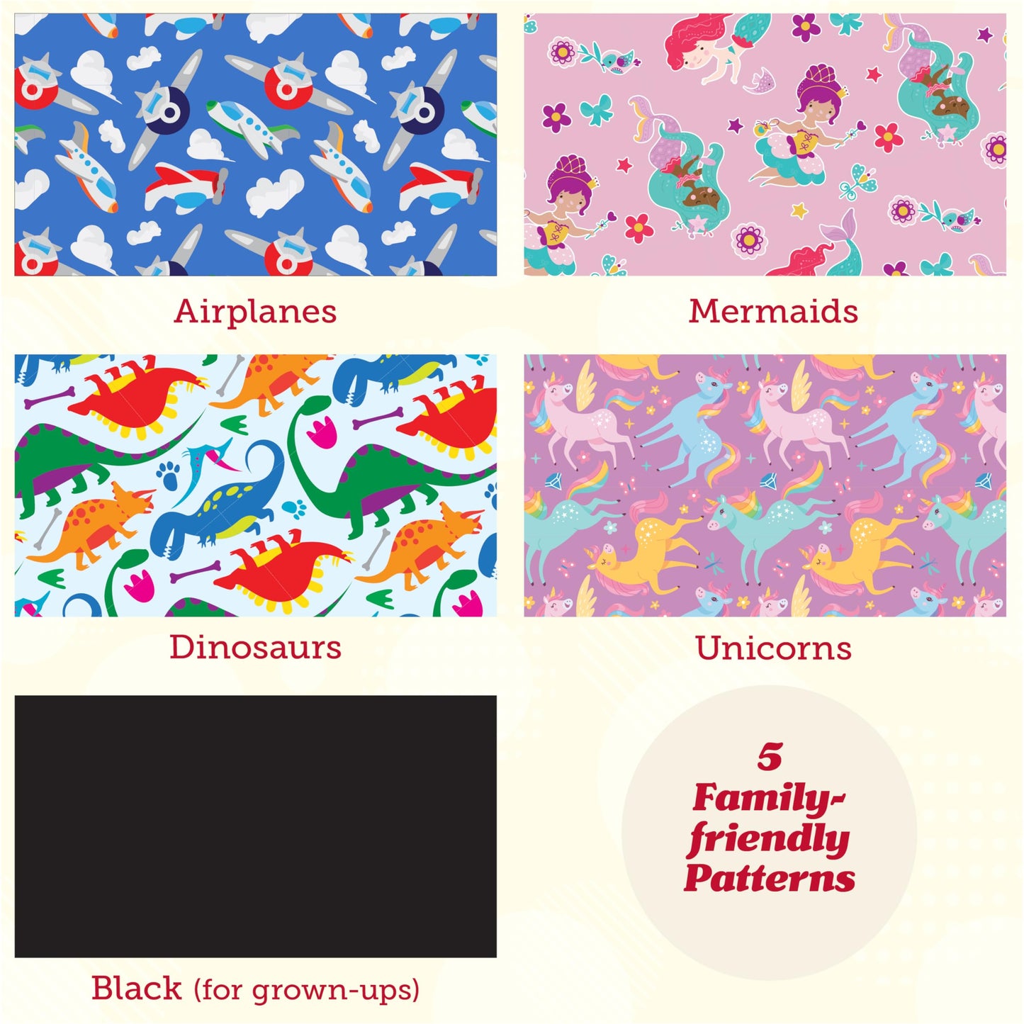 Lusso Gear Airplane Tray Table Cover with Pockets - Travel Essentials - Black Modern Linen - Portable Organizer & Tablet Holder - Airplane Travel Accessories & Road Trip Essentials