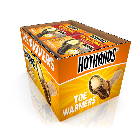 HotHands Toe Warmers - Long Lasting, Odorless, Air Activated - Up to 8 Hours of Heat - 20 Pair