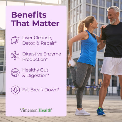 Liver Cleanse Detox & Repair Milk Thistle Supplement - 60 Capsules Herbal Liver Support - Choline, Artichoke Extract & Chicory. Dandelion Root Supplement to Promote Cellular Repair & Digestion - Vegan