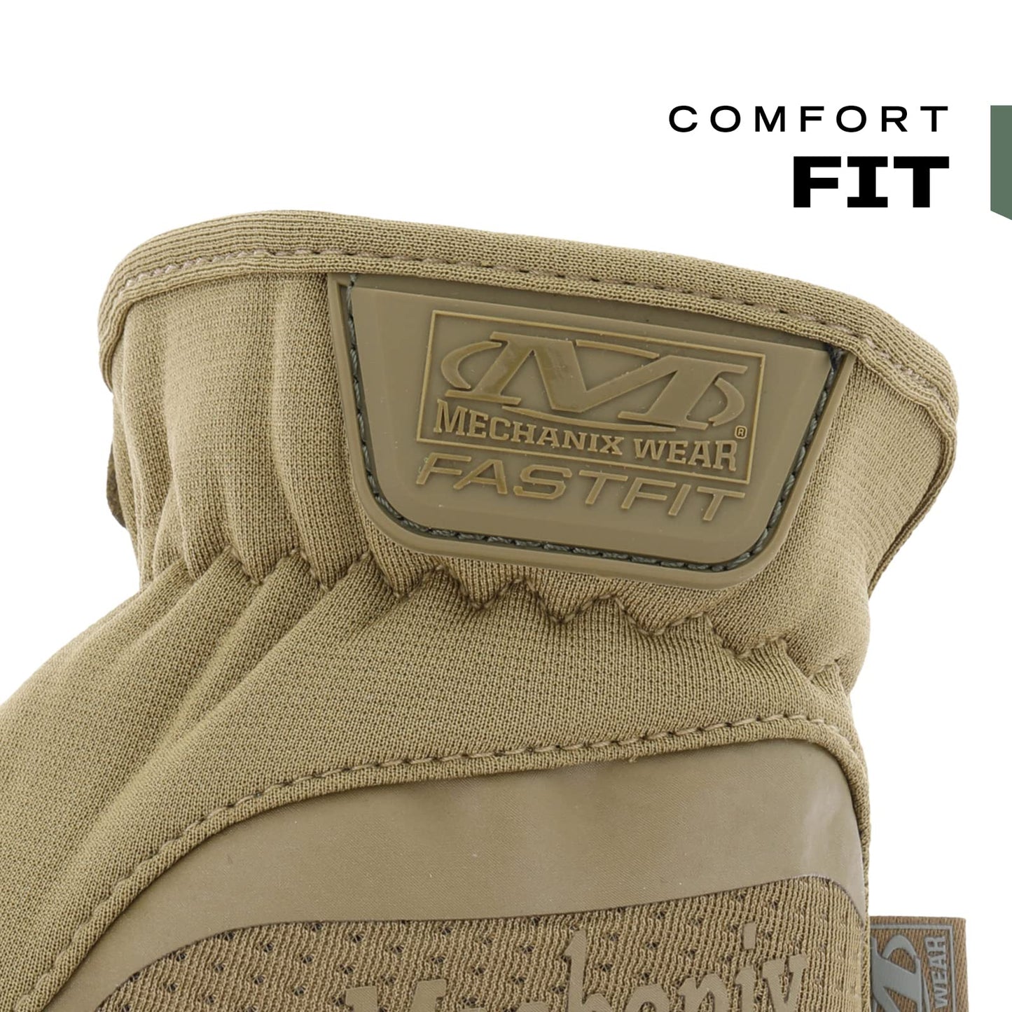 Mechanix Wear FastFit Tactical Gloves - Heavy Duty Lightweight Multipurpose Gloves - Flexible Grip & Reinforced Palm - Touchscreen Capable - Small - Coyote Tan