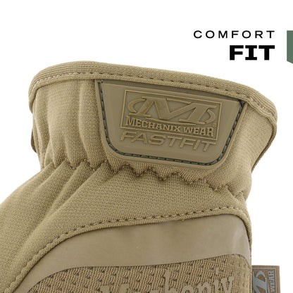 Mechanix Wear FastFit Tactical Gloves - Heavy Duty Lightweight Multipurpose Gloves - Flexible Grip & Reinforced Palm - Touchscreen Capable - Small - Coyote Tan