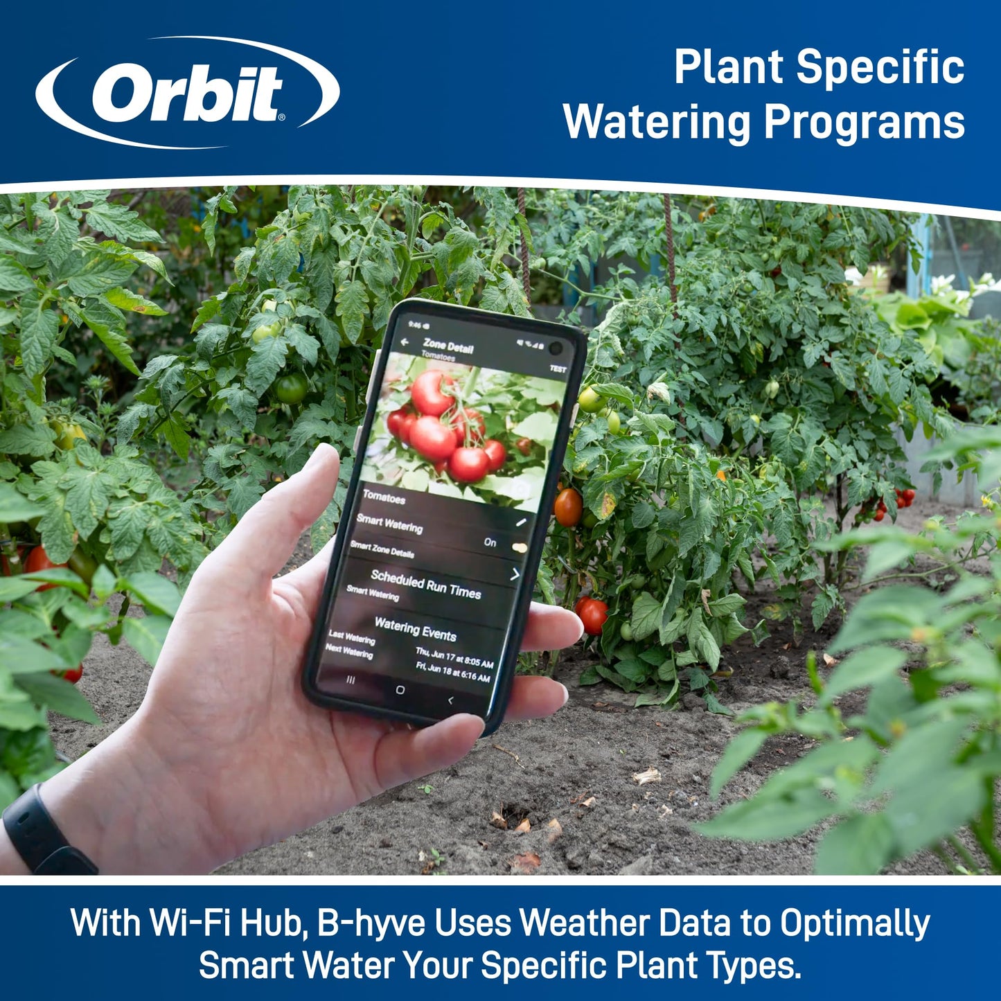 Orbit 24516 B-hyve XD 1-Port Smart Hose Watering Timer with Wi-Fi Hub