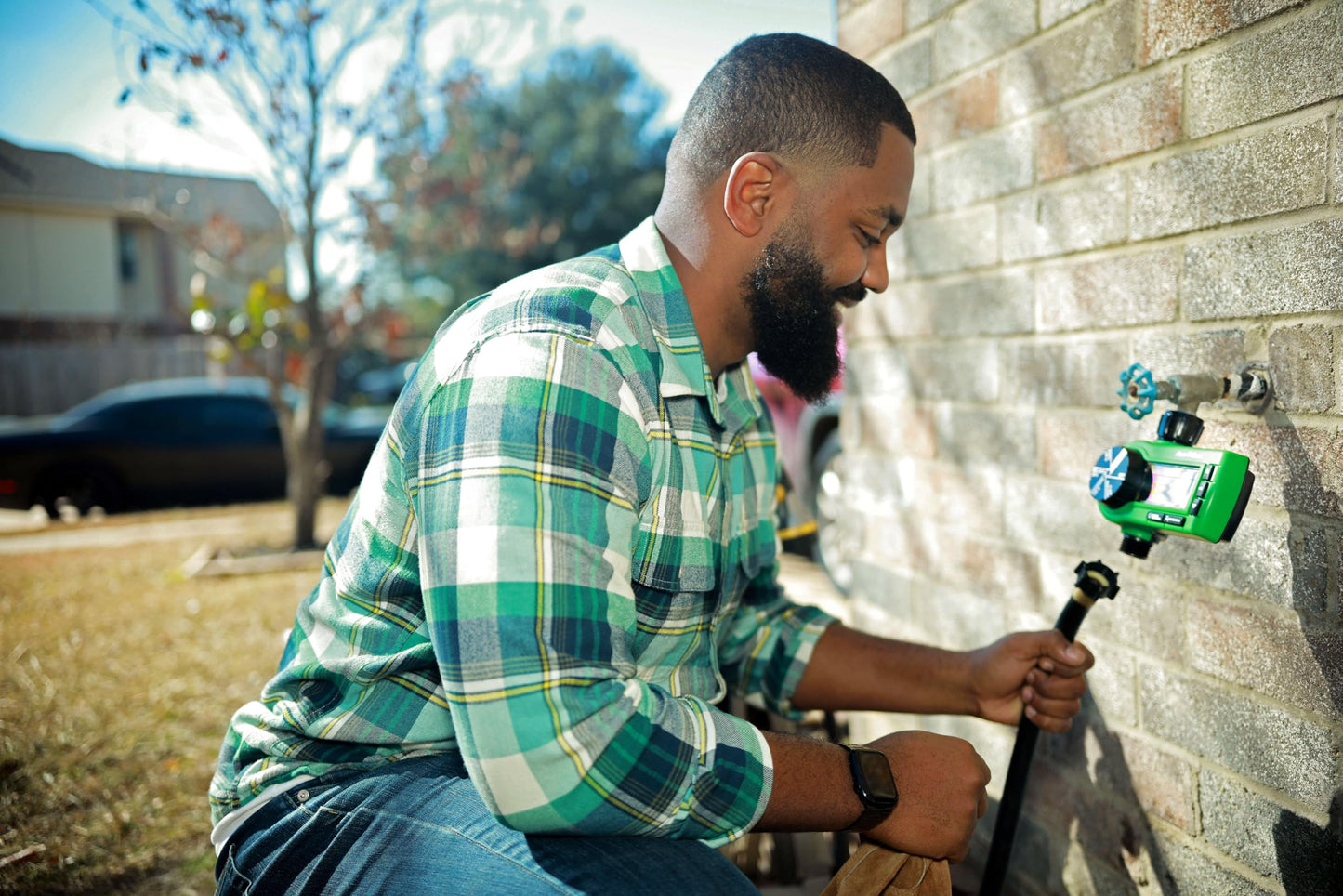 Rain Bird 1ZEHTMR Professional Grade Electronic Digital Hose End Timer/Controller, One Zone/Station, Battery Operated