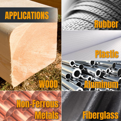 POWERTEC 6 x 48 Inch Sanding Belts, 10PK, 80 Grit Aluminum Oxide Belt Sander Sanding Belt for Bench Belt Sander, Wood & Paint Sanding, Metal Polishing (110530)