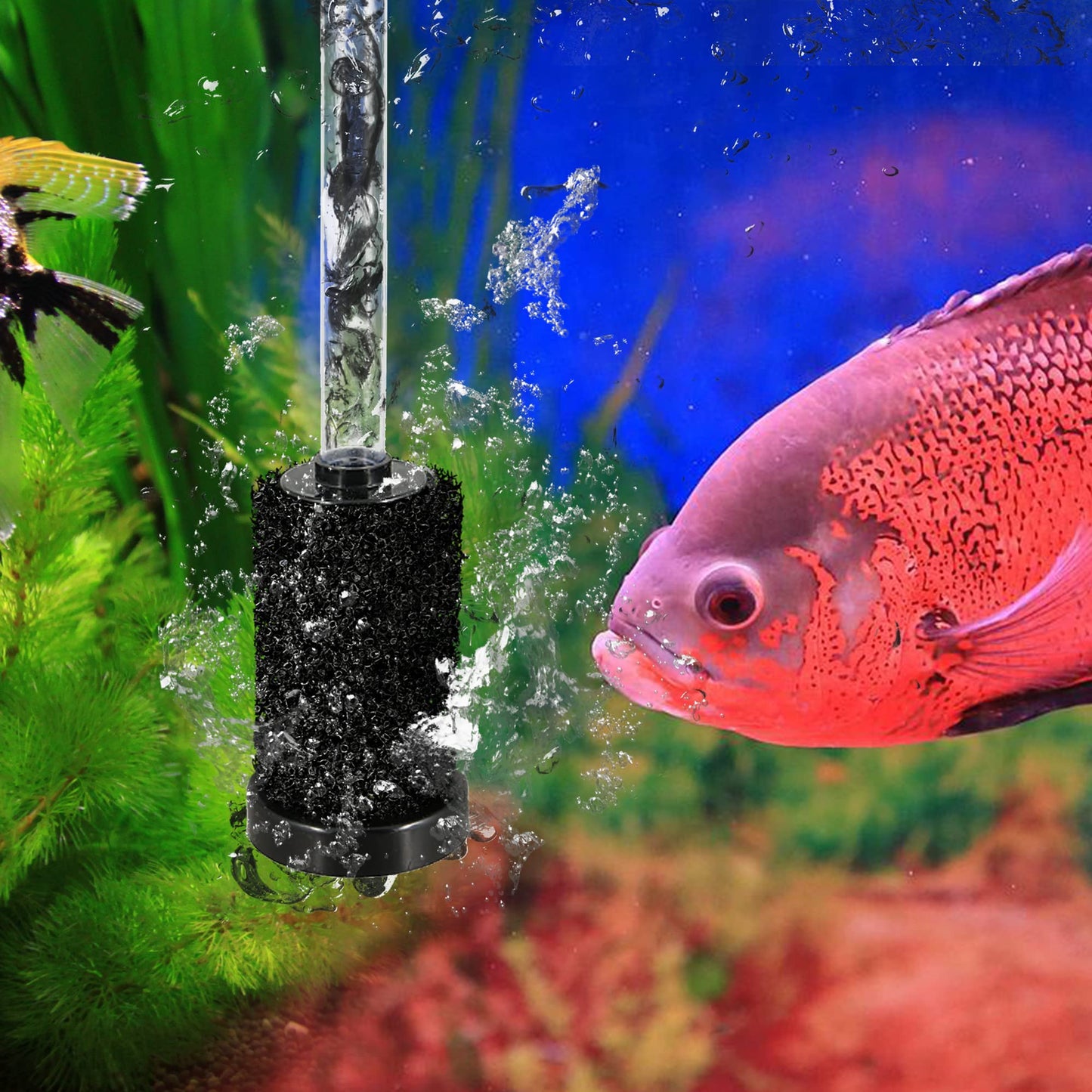 Pool Hose Tail scrubbers,12 Pack Tail Sweeps Scrubber Replacement High Density Sweep Hose Scrubber Pool Pre-Filter Intake Sponge as Polaris Pool Cleaner Parts Fits for Polaris Vac-Sweep Pool Cleaner