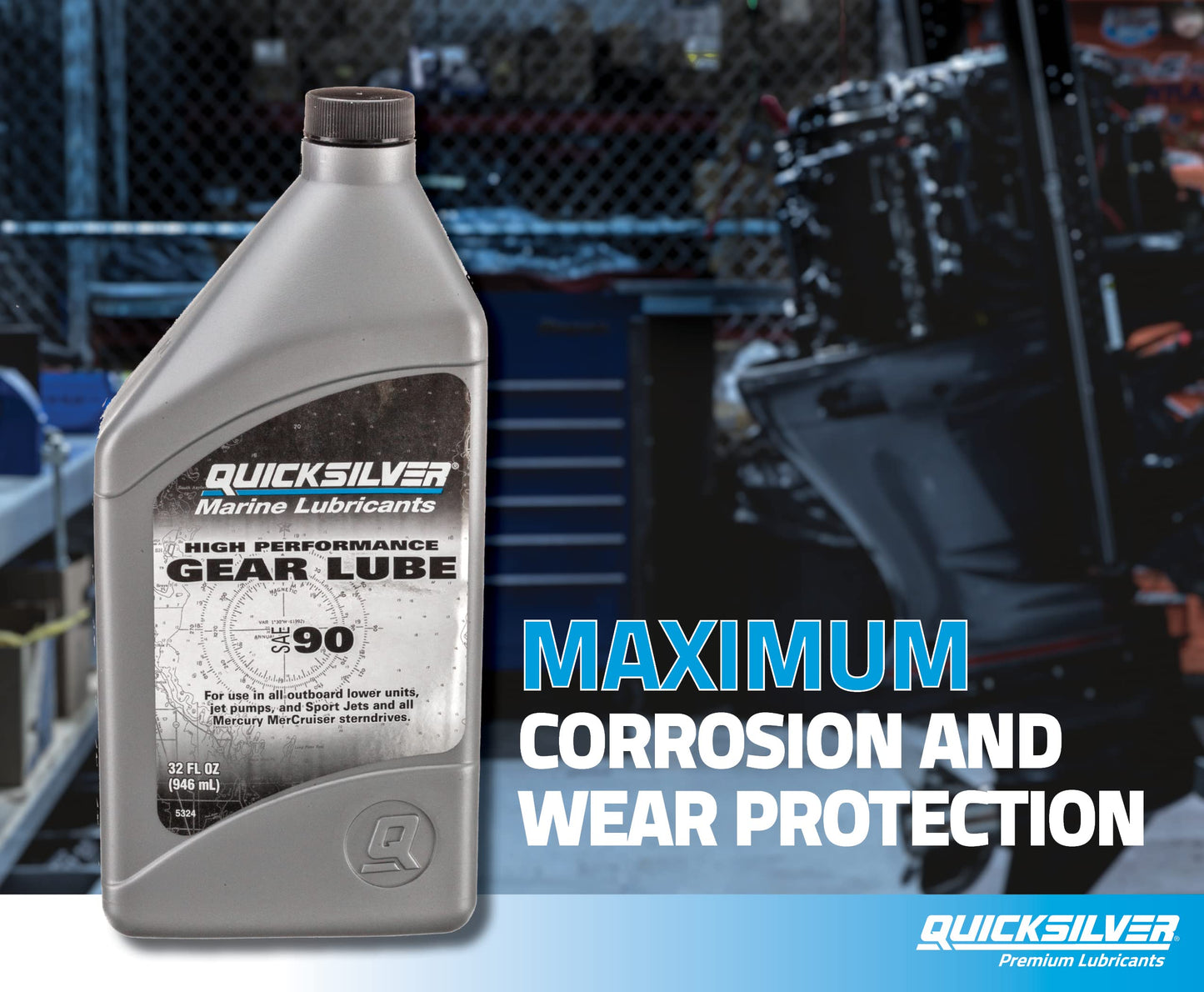 Mercury Marine Quicksilver High Performance Gear Lube