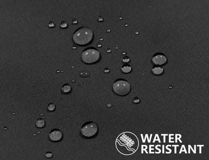 Little Donkey Andy Men's Lightweight Softshell Vest Windproof Sleeveless Jacket for Travel Hiking Running Golf Black L