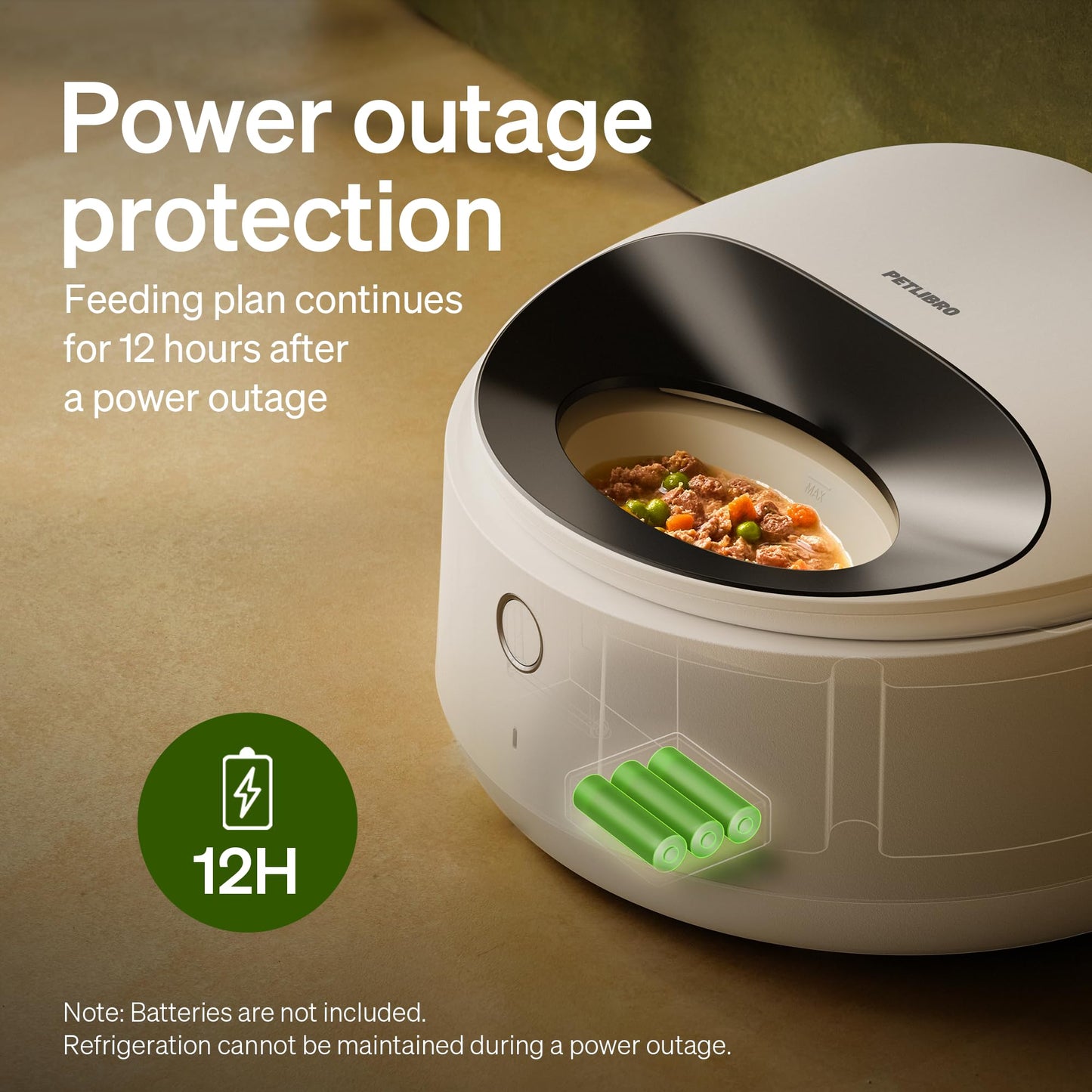 PETLIBRO Automatic Cat Feeder Wet Food Refrigerated New Upgraded APP Control,3 Days Freshness 3 Meals,Semiconductor Cooling&Quick Chills Wet Food Dispenser,Polar WiFi Timed Auto Pet Feeder for Cat Dog