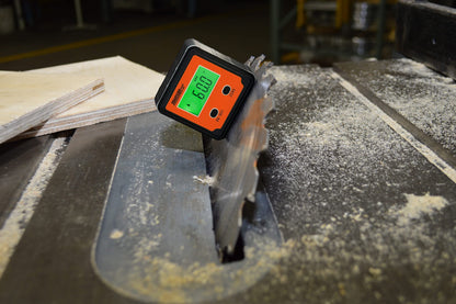 Johnson Level & Tool 1886-0000 Magnetic Digital Angle Locator w/ 2 Buttons, Orange, 1 Locator