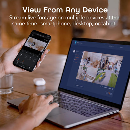 Geeni Look 1080p Indoor Security Camera – 2-Pack Full HD WiFi Indoor Camera with 2-Way Audio, Motion Detection, & Night Vision – Support for Alexa & Google Assistant