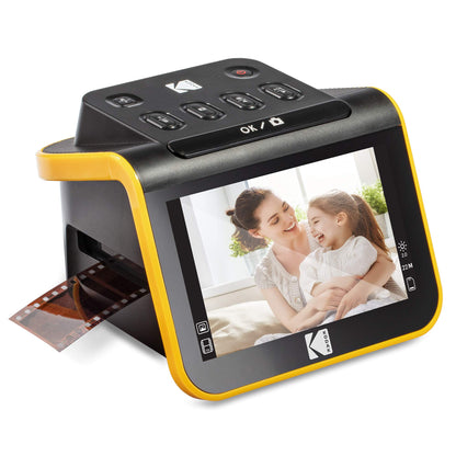 KODAK Slide N SCAN Film & Slide Scanner Digitizer with 5” LCD Screen, Quickly Convert Negatives & Slides to Digital 22MP JPEG Photos, Compatible with 135, 126 and 110 Film & Slides