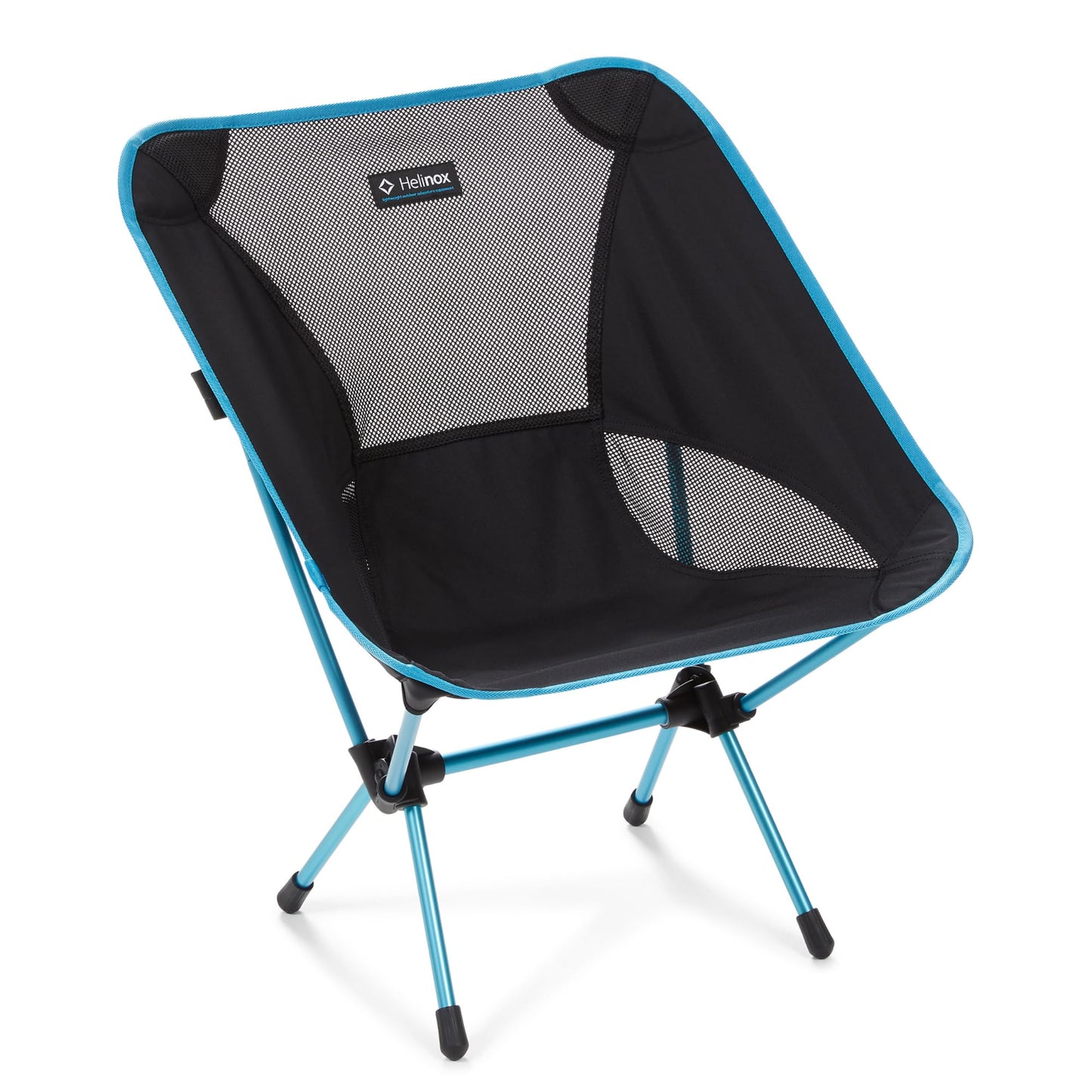 Helinox Chair One Original Lightweight Compact Collapsible Camping Chair Black/Blue, 2.1lbs Outdoor Chairs, Camping Chairs for Adult,Portable Chairs for Outside, Backpacking, Picnic, Adventures