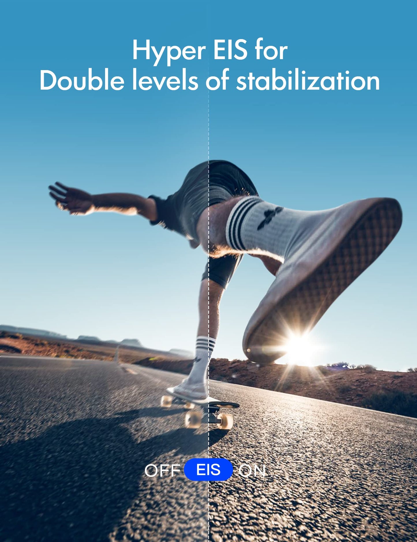 WOLFANG GA200 24MP 4K Action Camera 40M Waterproof Underwater Camera for Snorkeling, EIS WiFi Adjustable Wide Angle Dual Screen Camera for Vlog, Webcam(Charger, Remote Control and Helmet Accessories)