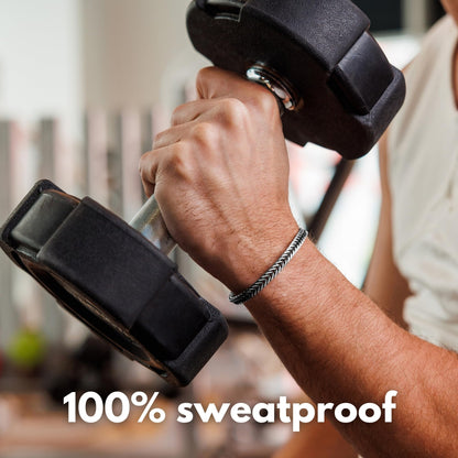 Galis Chain Bracelets For Men - Premium Stainless Steel Mens Bracelet, Silver Plated Non Tarnish Bracelet - This Snake Chain, Stylish Gifts For Him 7.5"