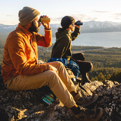 Nocs Provisions Zoom Tube 8x32 Monocular, 8X Magnification Telescope, Bak4 Prism, Wide Field of View for Bird Watching, Backpacking & Wildlife Viewing - International Orange