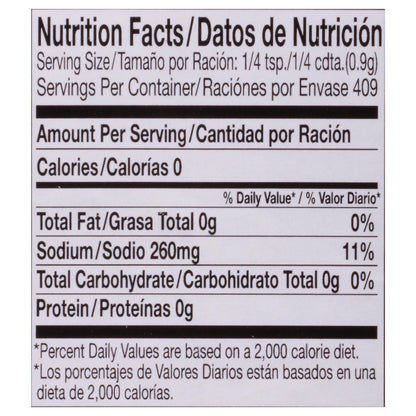 McCormick Culinary Mediterranean Spiced Sea Salt, 13 oz - One 13 Ounce Container of Mediterranean Spiced Sea Salt With Garlic, Basil, and Oregano Perfect for Soups, Salads, and More